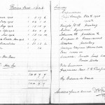 Oxford Downs CC - 1926 Balance Sheet