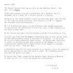 Oxford Downs CC - 1929 AGM Minutes
