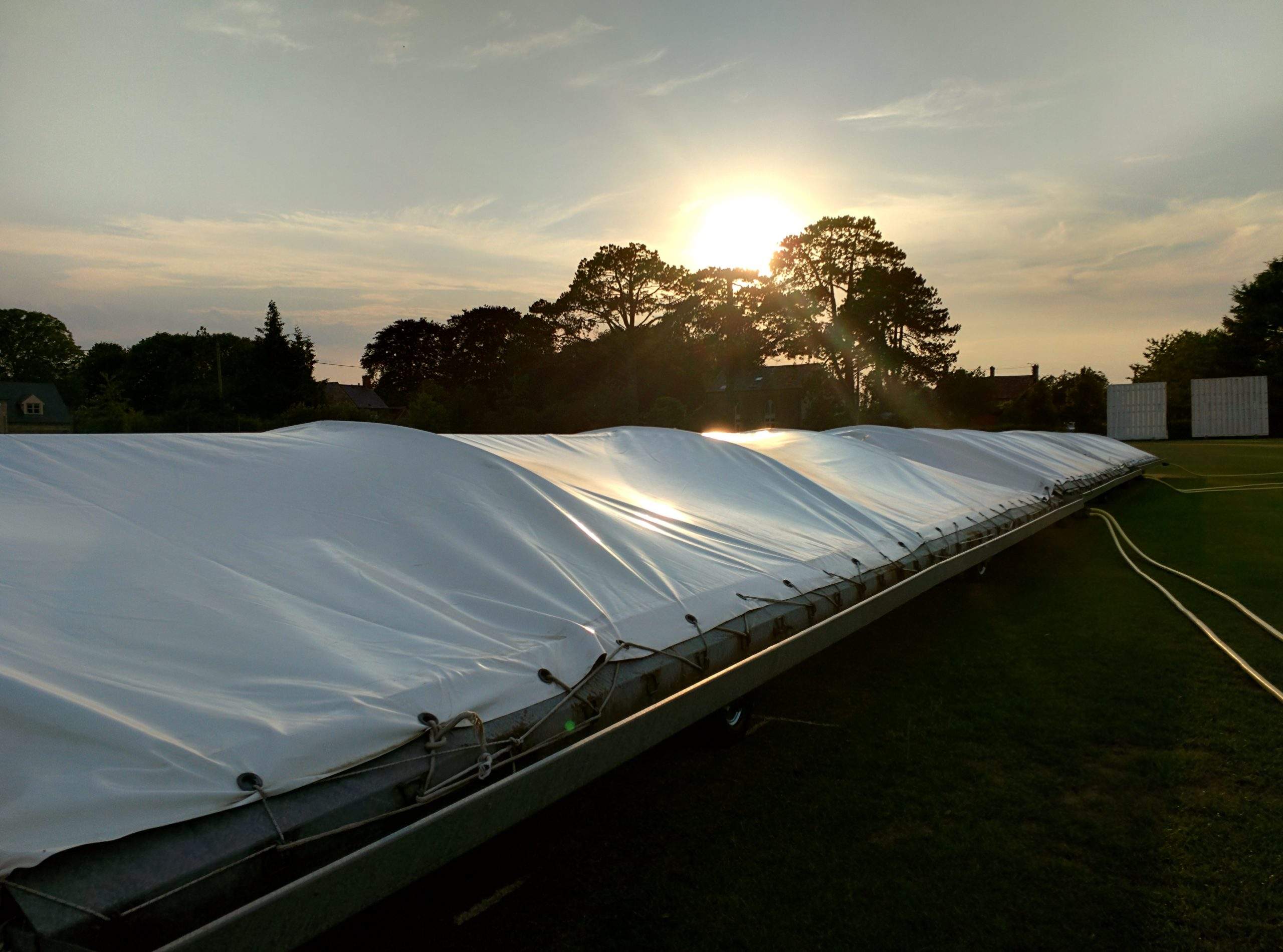 Sunset over the Covers